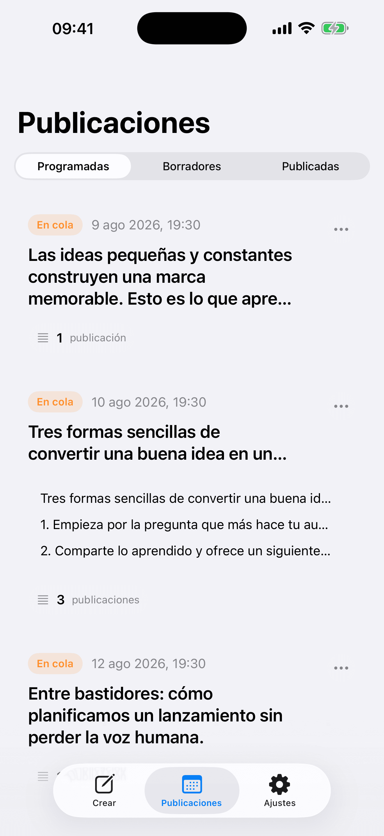 Vista previa de Tweetify