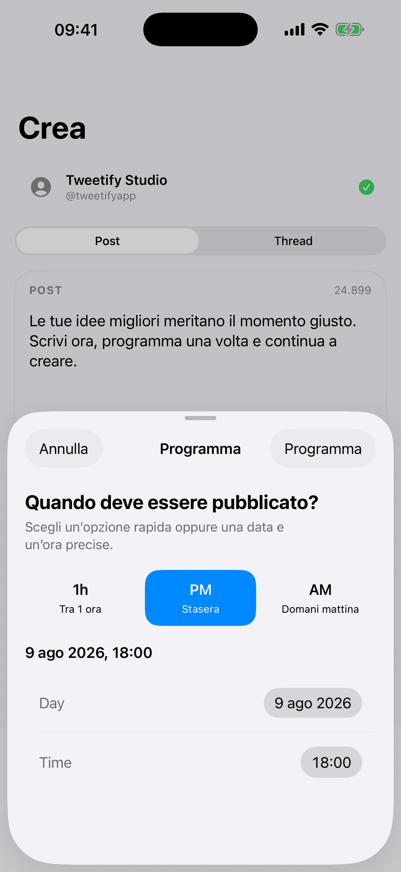 L’ordine conta